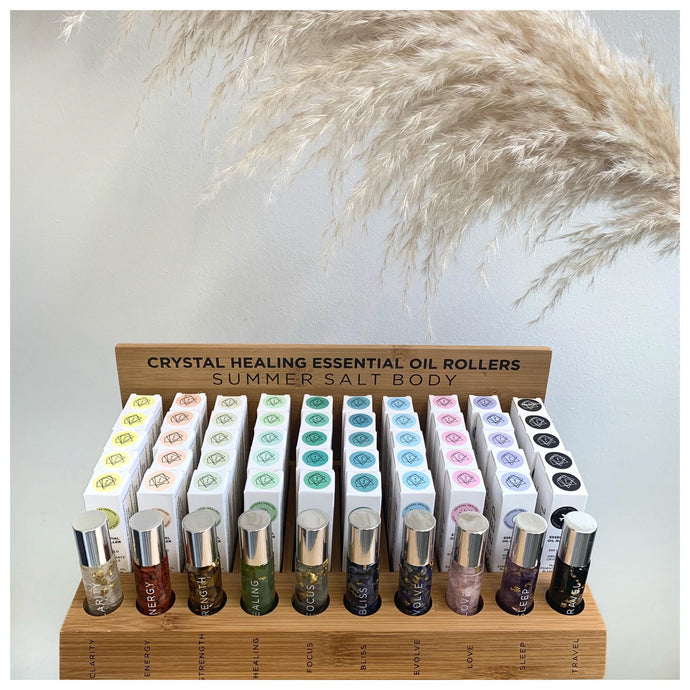 Summer Salt Body - Crystal Healing Essential Oil Rollers