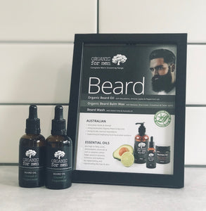 Organic For Men - Organic Beard Oil - 50ml